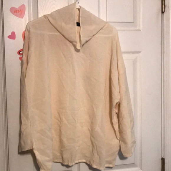 Eileen Fisher Tops - Off white , beige shirt long sleeve